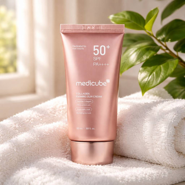 کرم ضدآفتاب کلاژن سفت کننده و روشن کننده Medicube