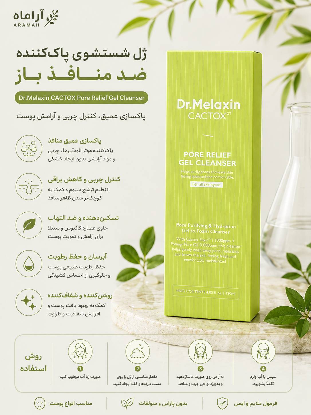 ژل شستشوی Dr.Melaxin